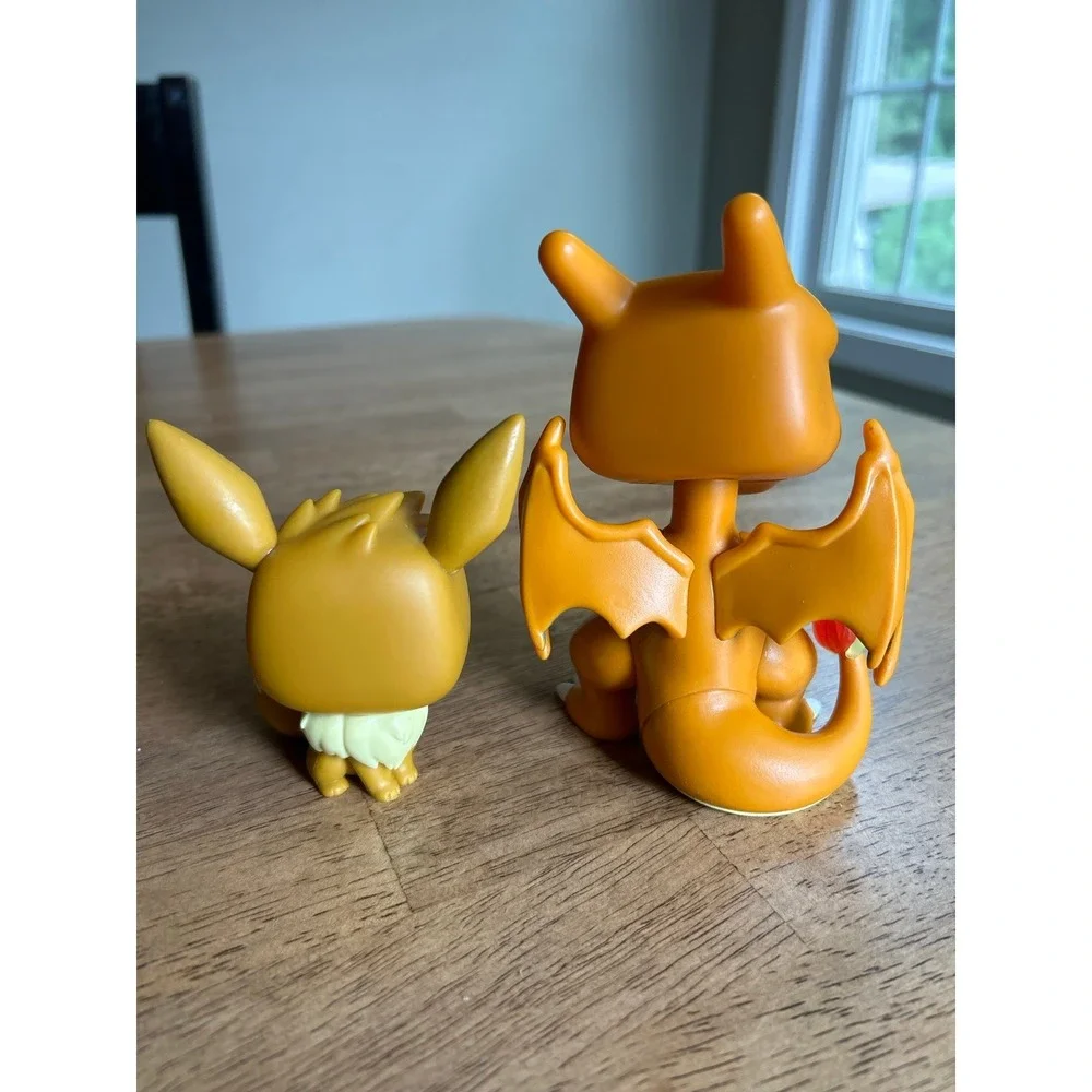 Funko Pop Pokemon Charizard 843 and Eevee 577 Vinyl Figures Lot DRM210708 2021